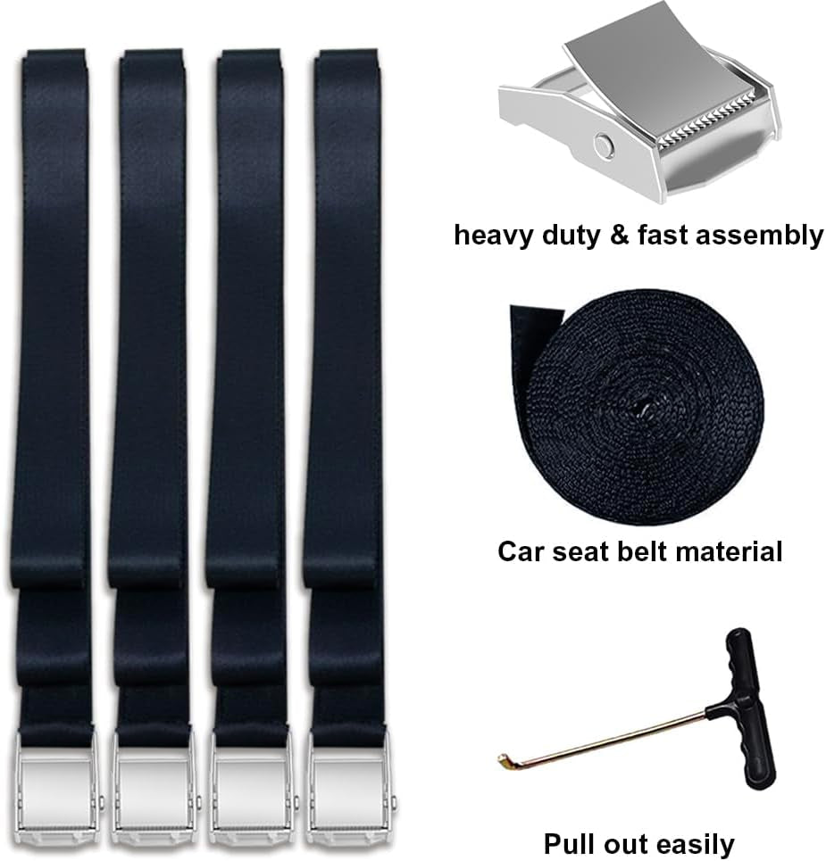 Trampoline Spring Pull Tool Kit Trampoline Parts Easy Pull Tool 2 Pack (T-Hook)