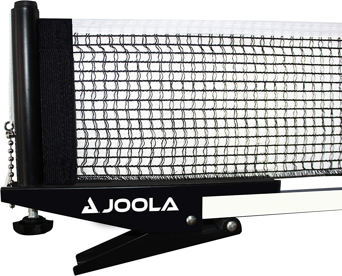 Premium inside Table Tennis Net and Post Set - 72" Regulation Size - Portable and Easy Setup - Ping Pong Spring Clamp Net - Black
