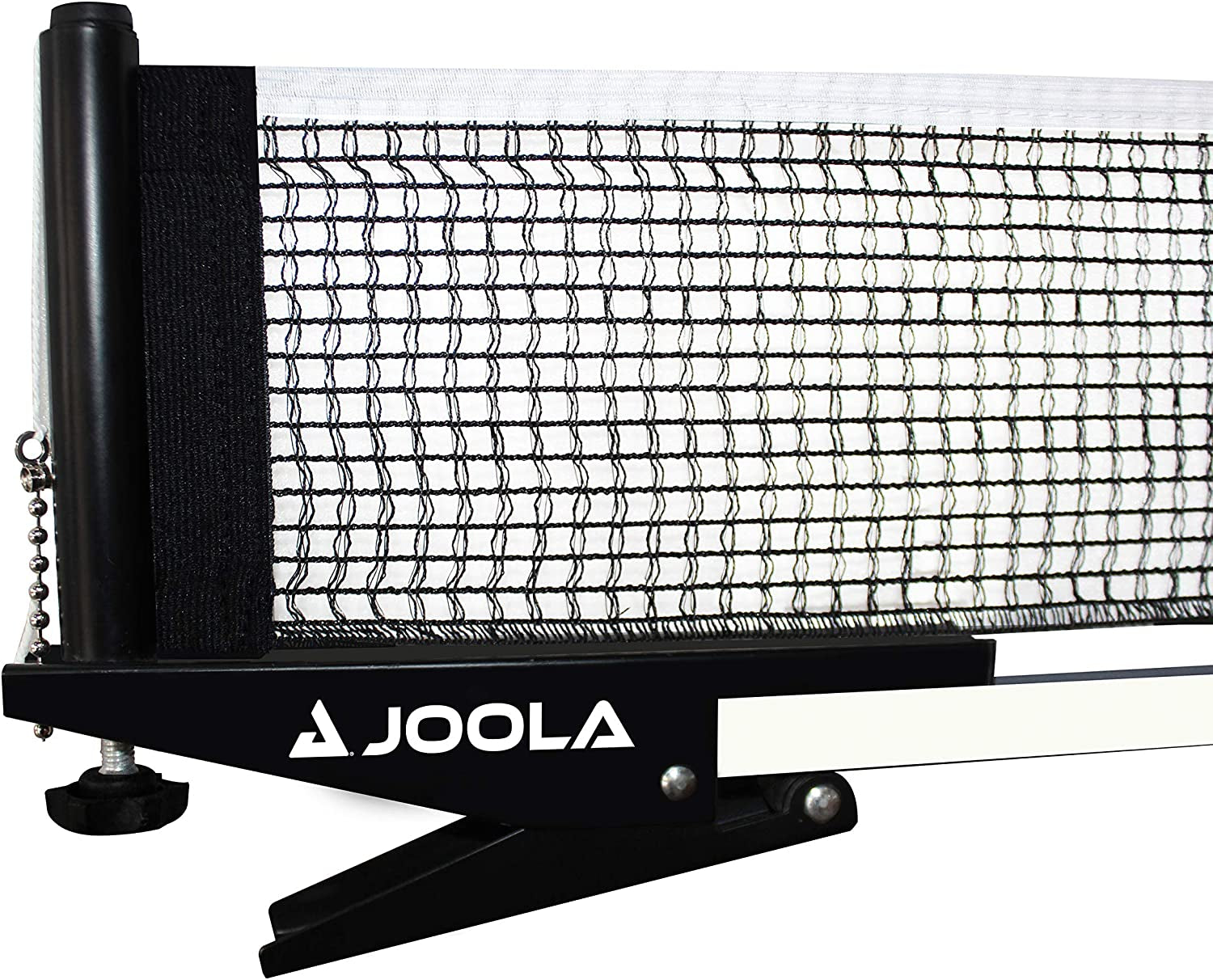 Premium inside Table Tennis Net and Post Set - 72" Regulation Size - Portable and Easy Setup - Ping Pong Spring Clamp Net - Black