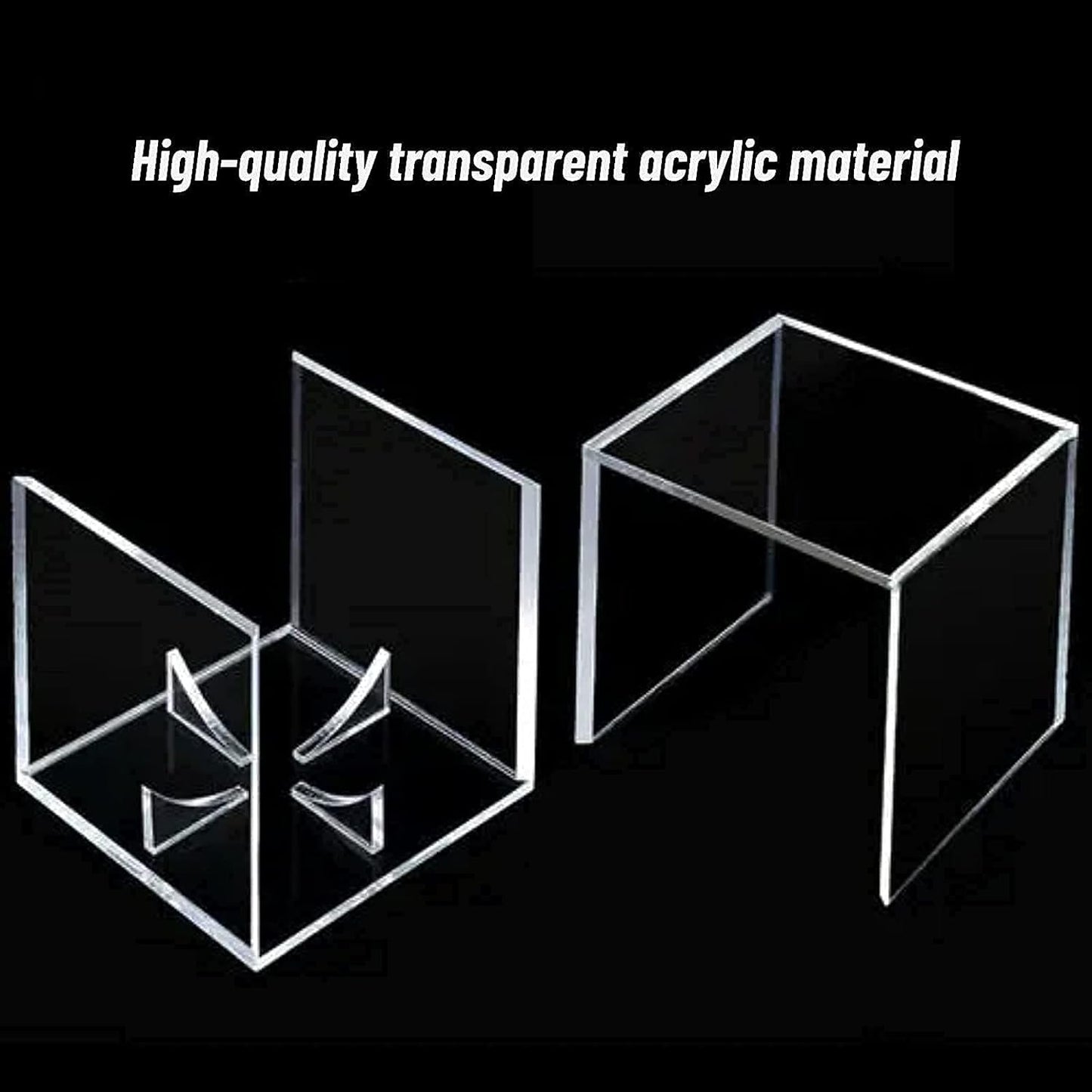 Baseball Display Case, UV Protected Acrylic Boxes for Display,Clear Display Case Baseball Cube Memorabilia Showcase Autograph Ball Protector - for Official Size Ball