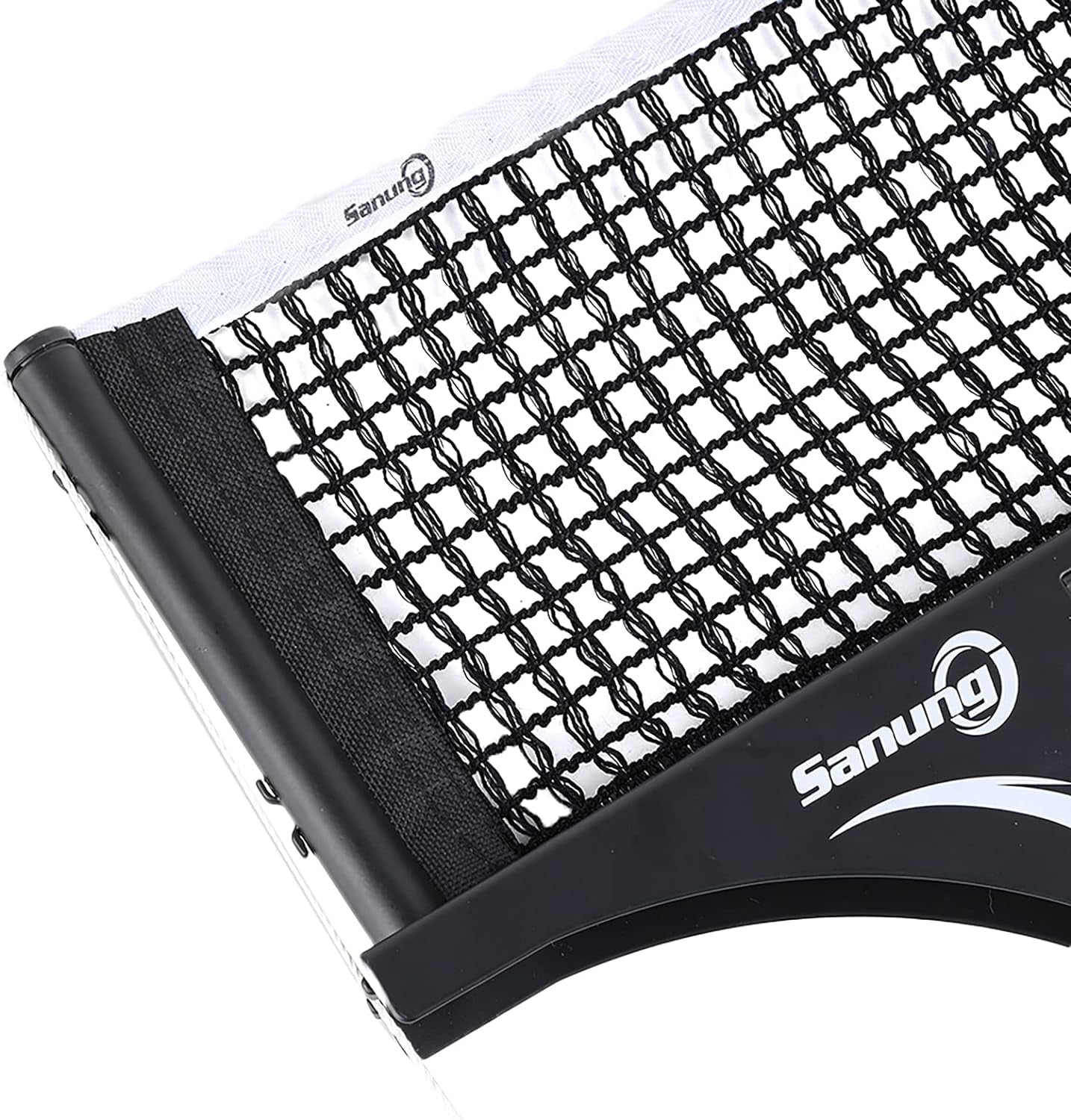 Table Tennis Net,C-Y2 Portable Ping Pong Table Thicken Replacement Net Impact Resistant for Any Standard Size Table,Black