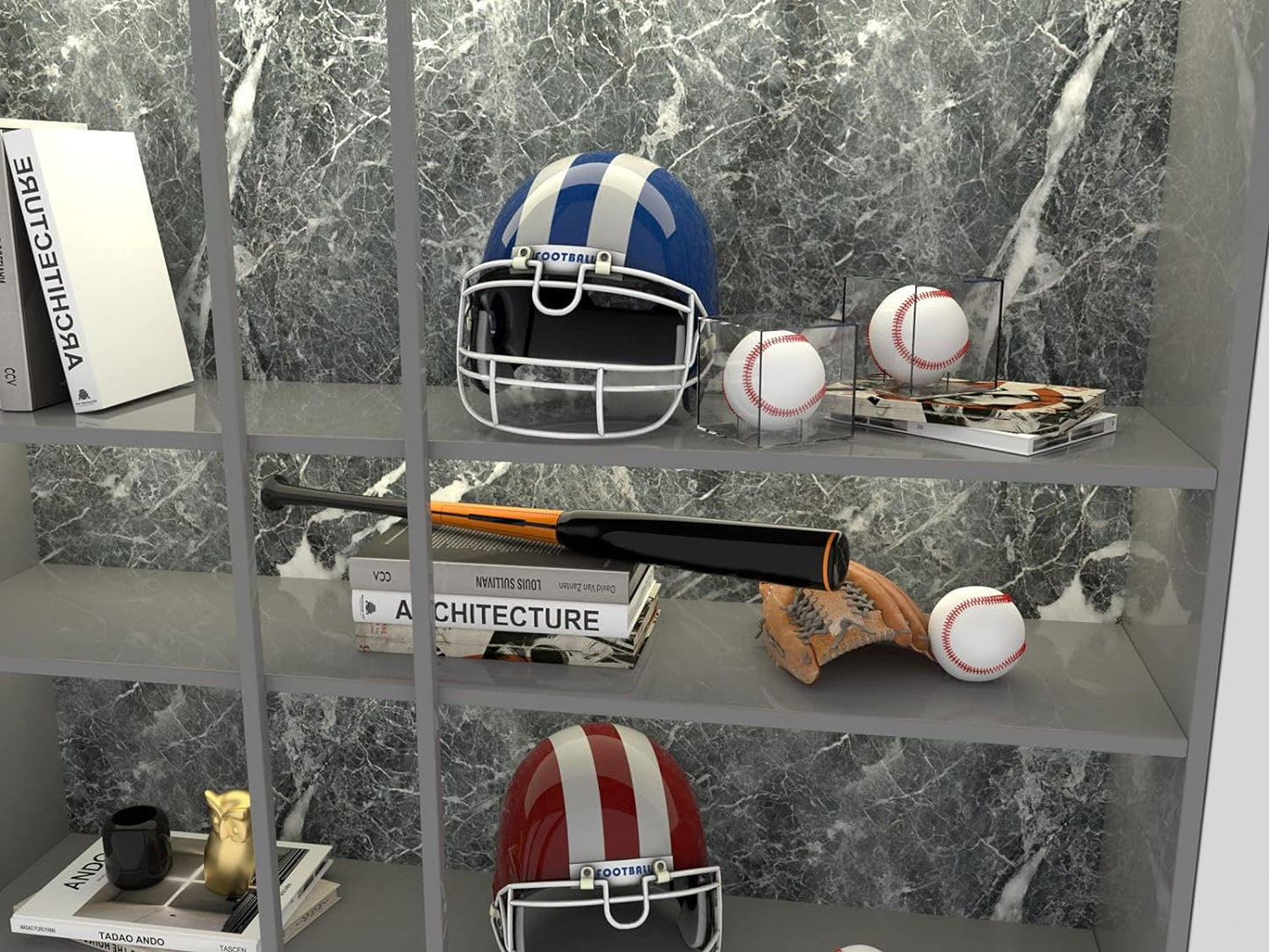Baseball Display Case, UV Protected Acrylic Boxes for Display,Clear Display Case Baseball Cube Memorabilia Showcase Autograph Ball Protector - for Official Size Ball