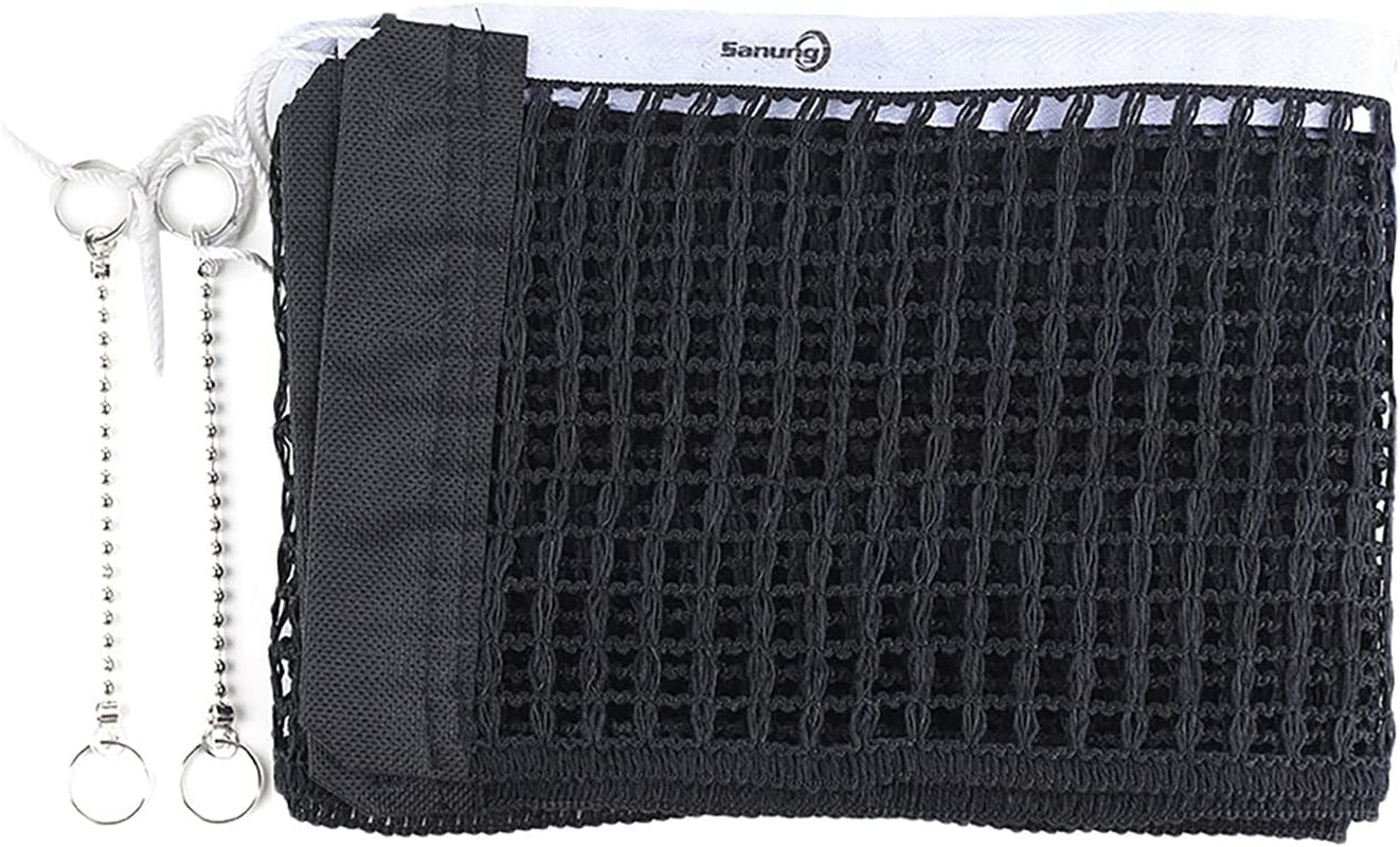 Table Tennis Net,C-Y2 Portable Ping Pong Table Thicken Replacement Net Impact Resistant for Any Standard Size Table,Black