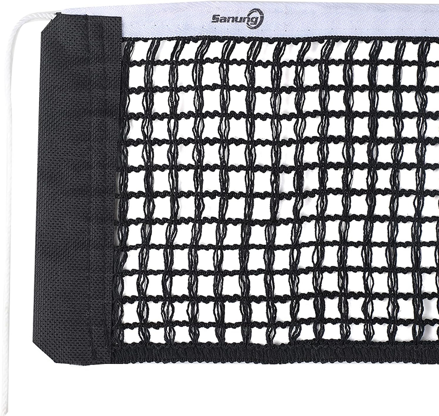 Table Tennis Net,C-Y2 Portable Ping Pong Table Thicken Replacement Net Impact Resistant for Any Standard Size Table,Black