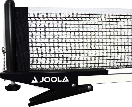 Premium inside Table Tennis Net and Post Set - 72" Regulation Size - Portable and Easy Setup - Ping Pong Spring Clamp Net - Black