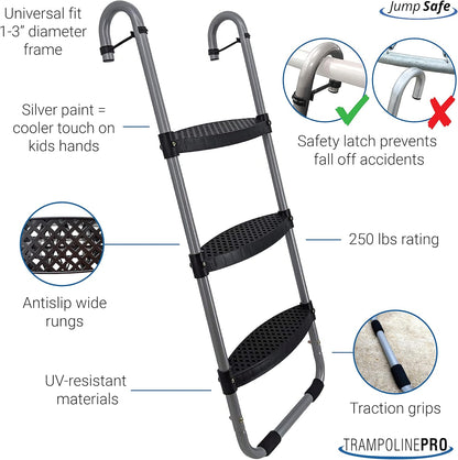Trampoline Accessories | Ladder | Tech Holder | Wind Anchor | Shoe Bag| Spring Tool