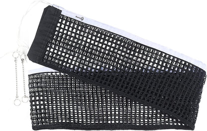 Table Tennis Net,C-Y2 Portable Ping Pong Table Thicken Replacement Net Impact Resistant for Any Standard Size Table,Black