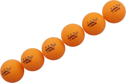 100 Counts 3-Star Orange Practice Ping Pong Balls Advanced Table Tennis Balls
